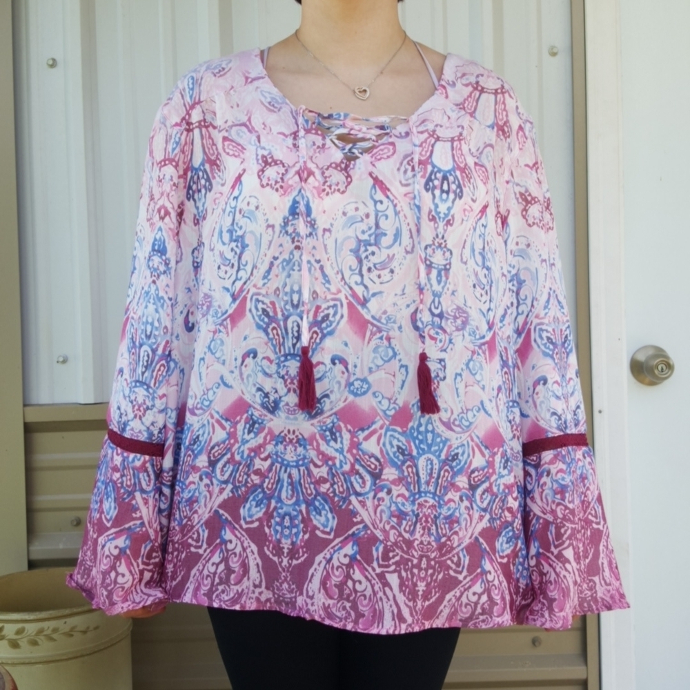 St John's Bay Tunic Top (Plus)